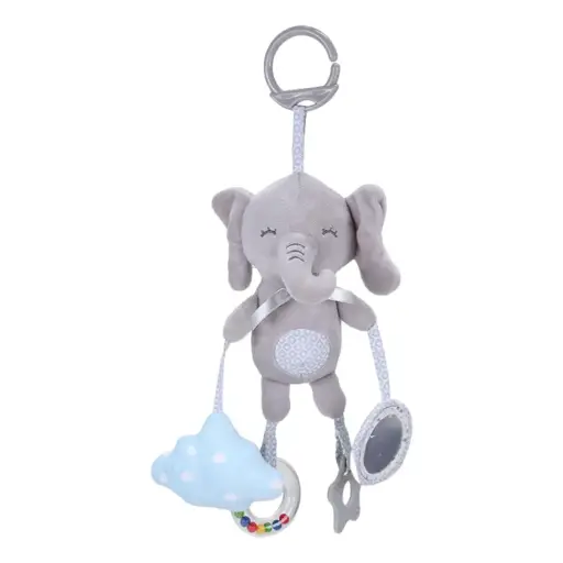 Peluche elefante multi sonajero estimulación